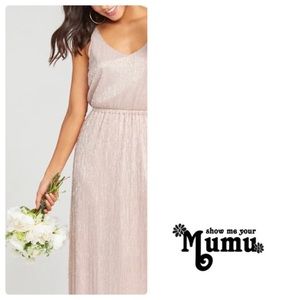 SMYM Kendall Maxi in Magic Mauve Glimmer